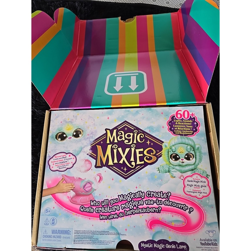 Magic Mixies -‎ Magic Genie Lamp with Interactive 8"  Plush Toy